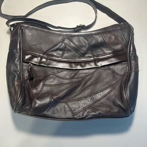 Elegant Brown Crossbody Bag